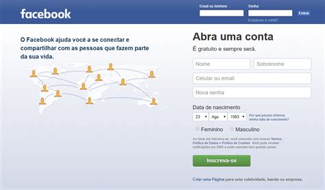 facebook entrar